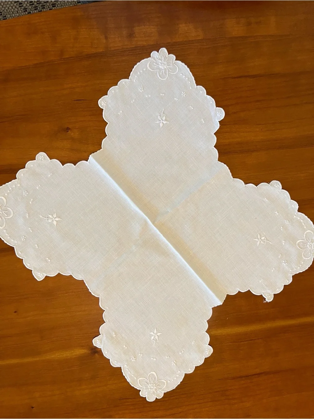 Vintage Hand-Embroidered Napkins - Picture 3 of 11